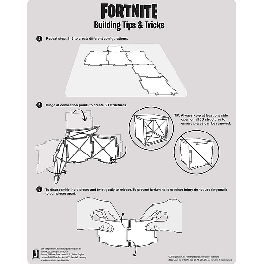 Fortnite - Figuras de jonesy y raven  set de Juego 