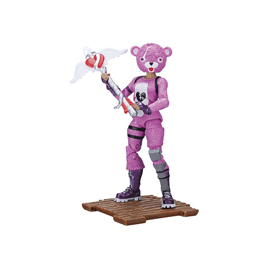 4 Figuras Articuladas con Accesorios 