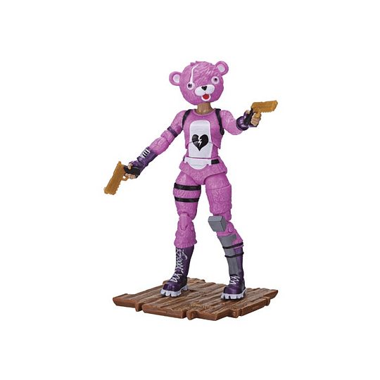 4 Figuras Articuladas con Accesorios 