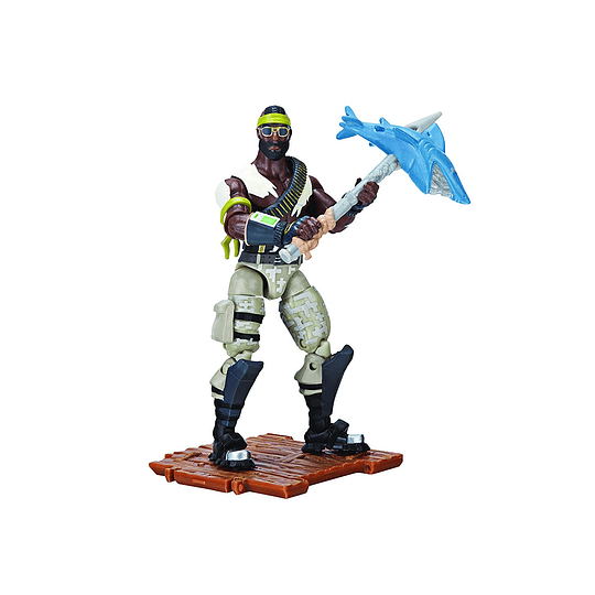  Fortnite - figura de Raptor, articulada y con accesorios 