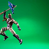  Fortnite - figura de Raptor, articulada y con accesorios 