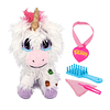 Rescue Runts Kids Unicornio Blanco con Melena Rosa