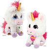 Rescue Runts Kids Unicornio Blanco con Melena Rosa