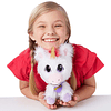 Rescue Runts Kids Unicornio Blanco con Melena Rosa