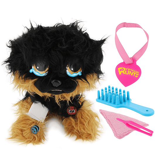 Rescue Runts Perro de peluche coleccionable