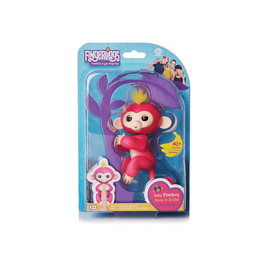 Fingerlings Monkey interactivo Bella