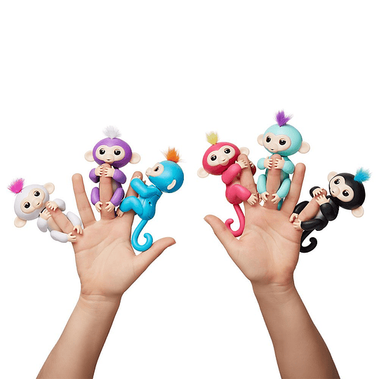 Fingerlings Monkey interactivo Bella