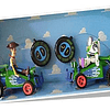 Par de Autos a Control Remoto Buzz Y Woody Toy Story