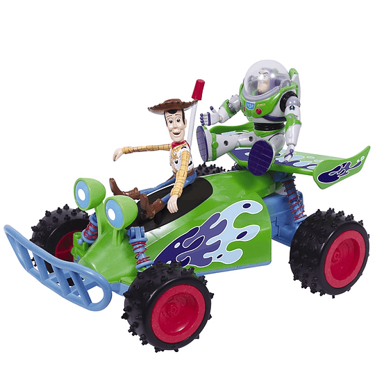 Par de Autos a Control Remoto Buzz Y Woody Toy Story