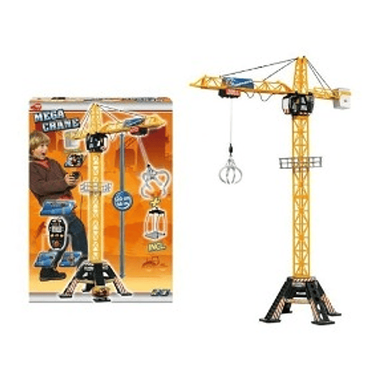 Mega Grúa de 1.20 cm por control Remoto Majorette 