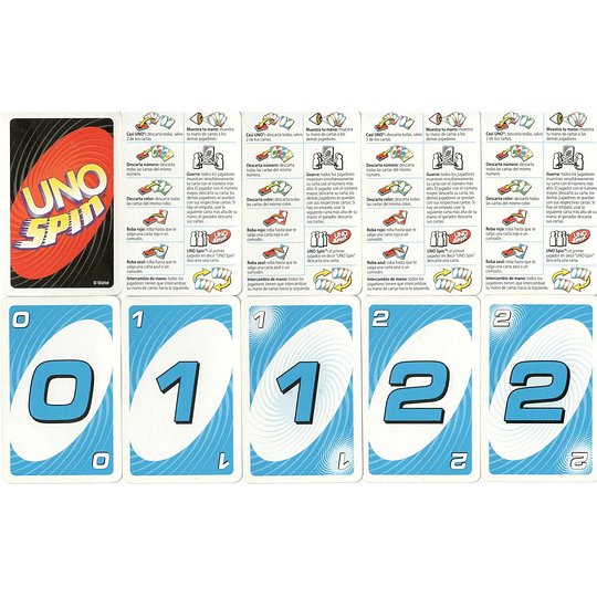  Juego Uno Spin -  Mattel