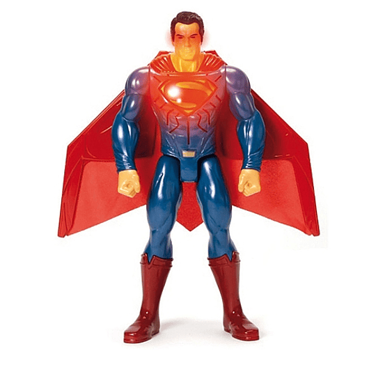 SUPERMAN - FIGURA DELUXE CON LUCES Y SONIDOS 