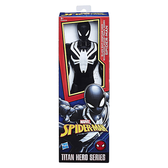 Spider-man traje Negro Marvel 