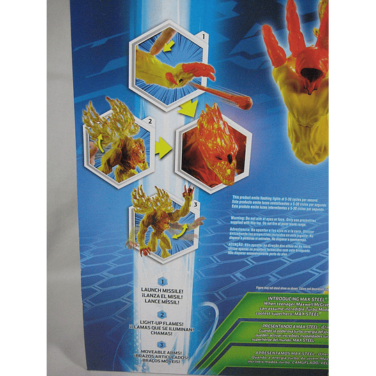 Max Steel - Elementor Fuego Relampagueante