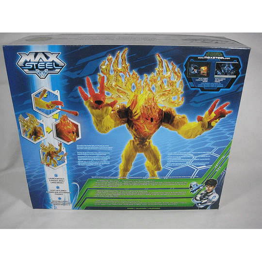 Max Steel - Elementor Fuego Relampagueante