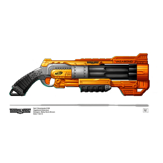 Nerf-  Vagabond DoomLands,  (Hasbro)