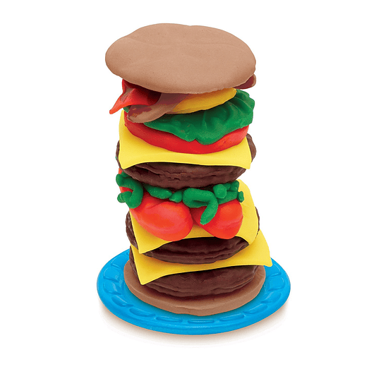 Hamburguesas a la parrilla Pay-Doh