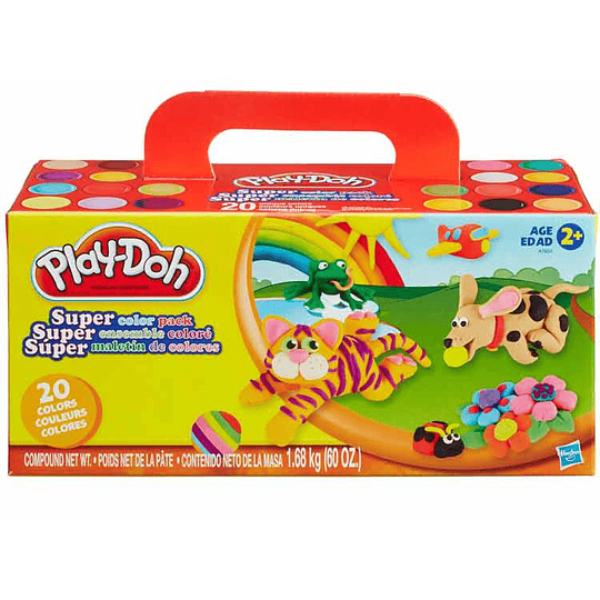 Play-Doh Pack de plasticina de 20 colores 