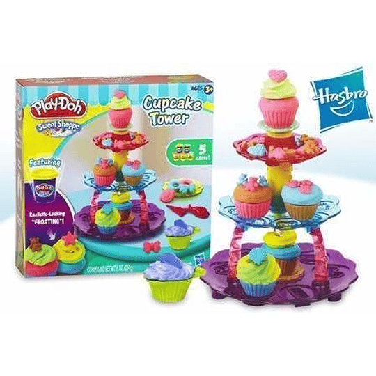 Play-Doh- Torre de Cupcake  (Hasbro)