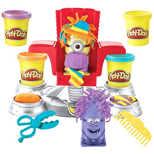 Play-Doh  Minions peinados alegres 