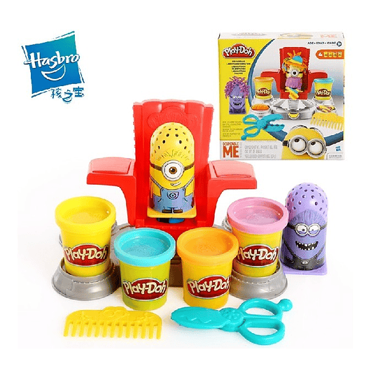 Play-Doh  Minions peinados alegres 