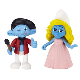Pitufos - Pitufina y  Pintor pack de 2 figuras (The Smurfs- Los Pitufos)