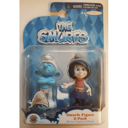 Smurfs Movie Toys Smurf 4 Pack Surprise Pack Jakks Smurf 4 Pack