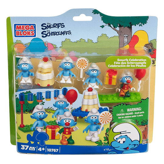 Pitufos - Pack de Mega Bloks The Smurfs 