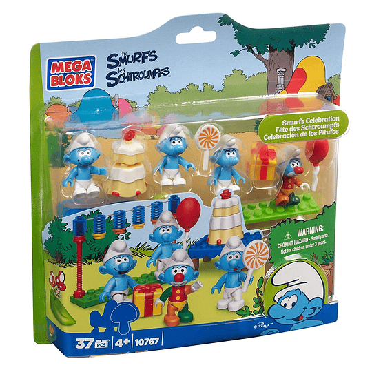 Pitufos - Pack de Mega Bloks The Smurfs 
