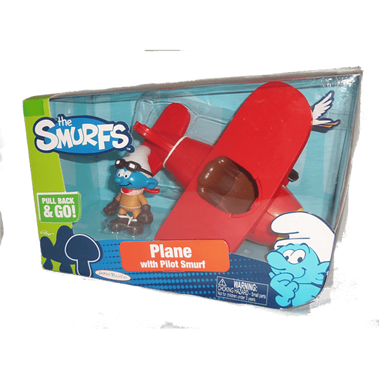 Pitufo - Piloto de avion ( The Smurfs - Los Pitufos