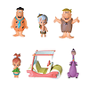 Los Picapiedras - Set de 6 Figuras  (Hanna-Barbera)