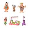 Los Picapiedras - Set de 6 Figuras  (Hanna-Barbera)