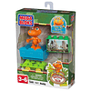 Mega bloks,  lego de tren y figura de Buddy