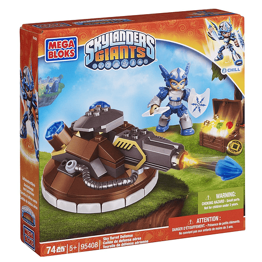 Mega Bloks - Skylanders Giants Cañón de defensa aérea 