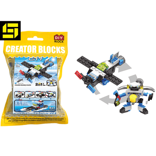 Mega Bloks - Legos  vehículos 3 a 4 en 1 - bloque de construcción.