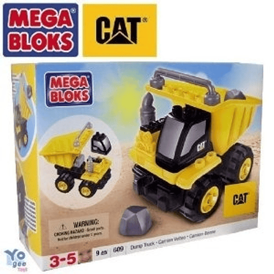 Mega Bloks - CAT Dump Camion Volteo