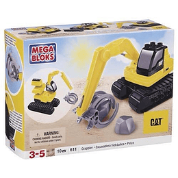  Mega Bloks - Cat  Retroexcavadora