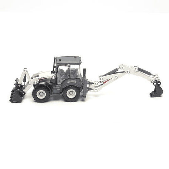 Retroexcavadora de Metal a Escala de Colección