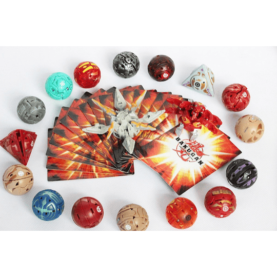 Bakugan - Guarda Maleta con 1 bakugan (Spin Master)