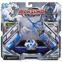 Monsuno - Core Combat - Lock v/s Evo  Doble