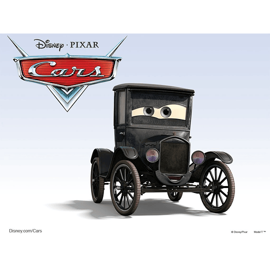  Cars - Vehiculo de Lizzie (Mattel) 