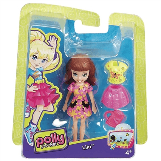 Polly Pocket Figura Lila - Mattel