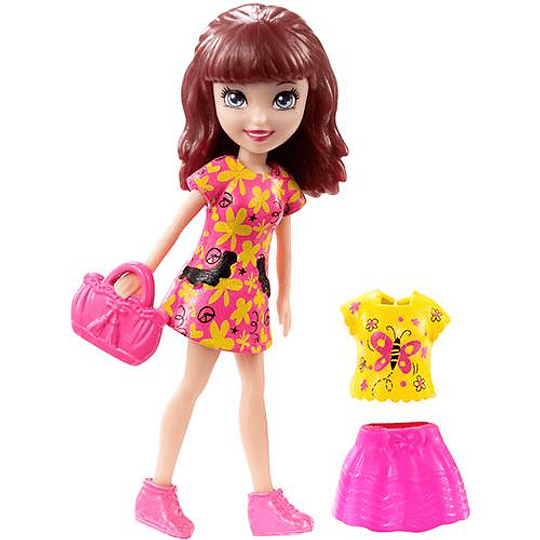Polly Pocket Figura Lila - Mattel