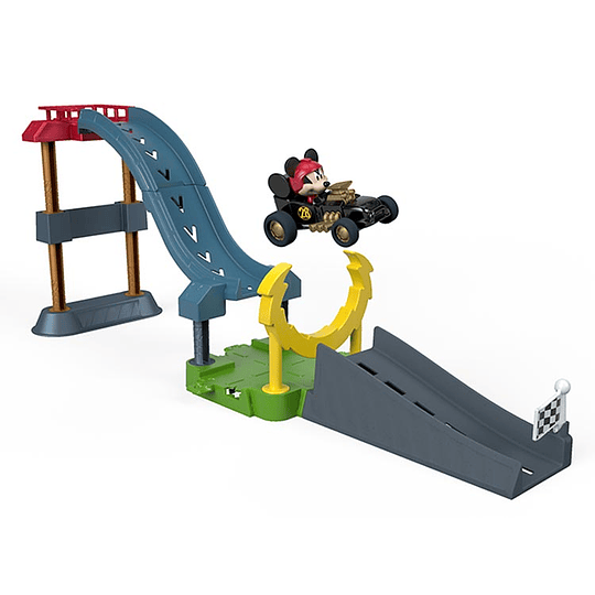 Mickey - Pista salto acrobático Fisher-Price