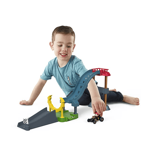 Mickey - Pista salto acrobático Fisher-Price