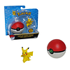 Pokebola Con Luz Y Sonidos Figura Pikachu