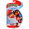 Pokémon Pop acción poké lanzador con lanzamiento mini-plush & Poke Ball