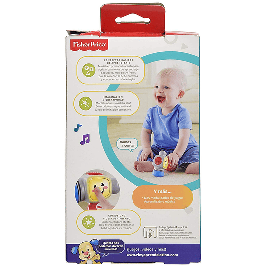 Martillo de Aprendizaje Ríe y Aprende Fisher-Price 