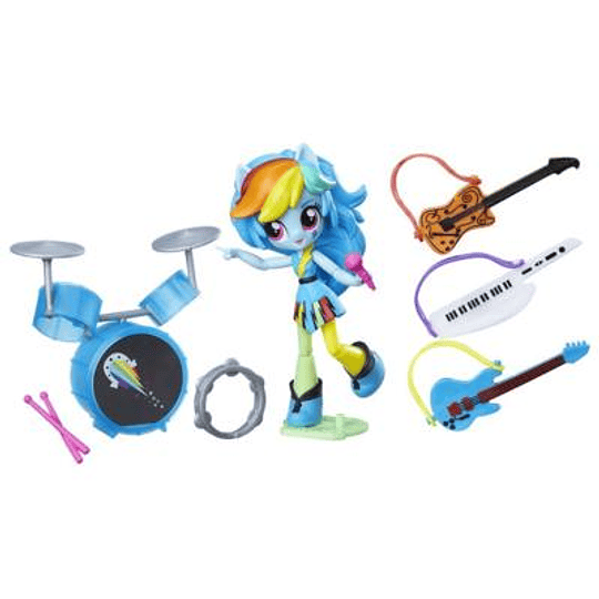 My Little Pony Rainbow Dash Clase De Música Rock