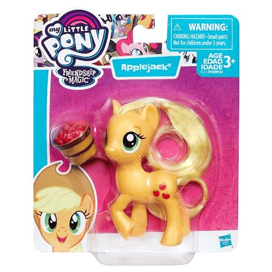 My Little Pony- Applejack Pony, 15 x 12 cm (Hasbro)
